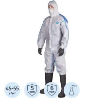 Комбинезон одноразовый защит с кап MicroMAX NS CoolSuit бел р-р L (EMNC428)