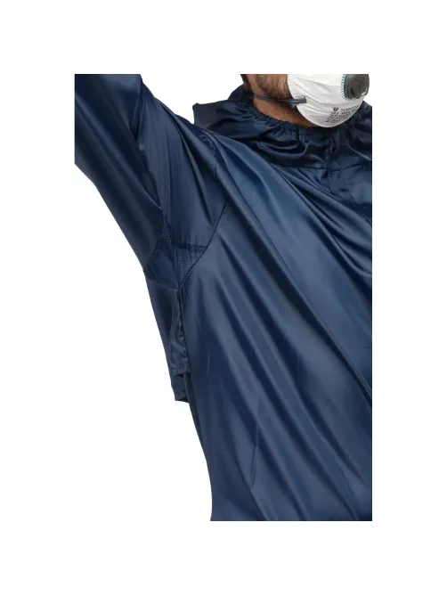Комбинезон многоразовый защитный с капюшоном Jeta Safety JPC75b синий р. XL