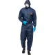 Комбинезон многоразовый защитный с капюшоном Jeta Safety JPC75b синий р. L