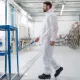 Комбинезон одноразовый с кап DELTA PLUS DT215 белый р-р XL (DT215XG)