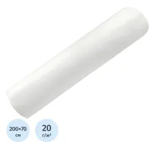 Простыня в рулоне 70х200,спанбонд,пл.20,белый,100шт/рул,4 рул/уп Sense