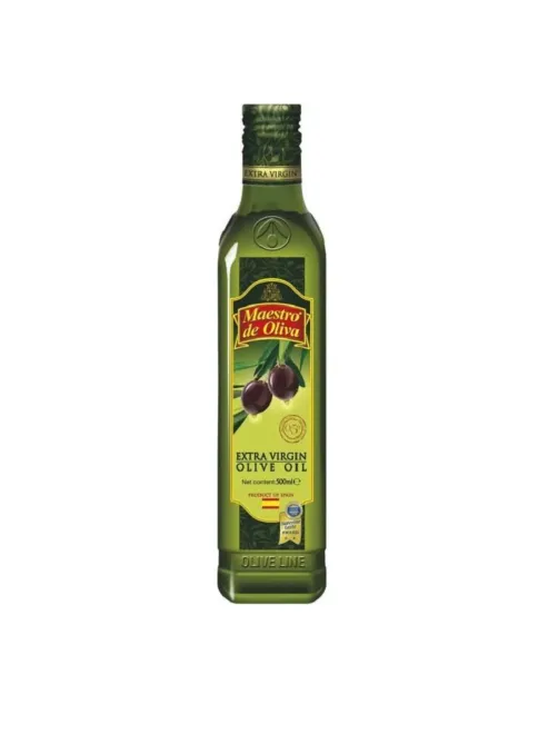 Масло Maestro De Oliva Extra Virgin оливковое, с/б, 500мл