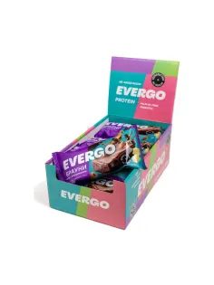 Пирожное протеиновое EVERGO Брауни кофе с марципаном 600г