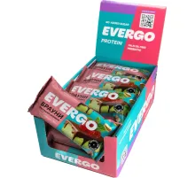 Пирожное протеиновое EVERGO Брауни фисташка-малина 600г