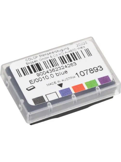 Подушка штемпельная сменная E/0010(E/4910) синяя, для Trodat 4910, 4810, 48