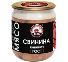 Тушенка свинина МКК Балтийский стандарт ГОСТ 32125-2013 стекло, 500г