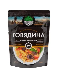 Говядина с макаронами Кронидов, 250г