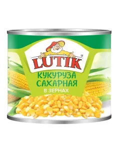 Кукуруза Консервация отбороная LUTIK, 425мл