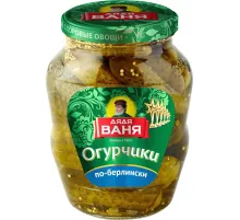Огурцы Консервация марин. По-Берлински Дядя Ваня, 680г