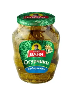 Огурцы Консервация марин. По-Берлински Дядя Ваня, 680г