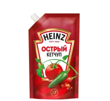 Кетчуп Heinz Острый дой-пак, 320 г