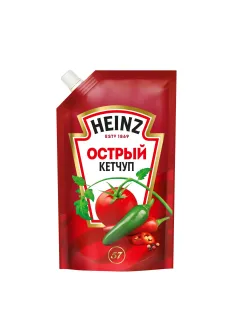 Кетчуп Heinz Острый дой-пак, 320 г