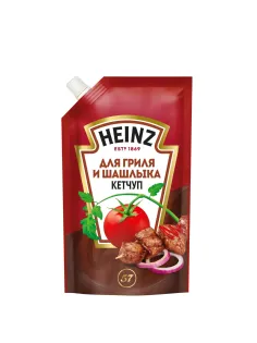 Кетчуп Heinz Для гриля и шашлыка дой-пак, 320 г