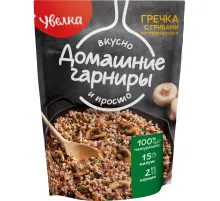 Гречка с грибами по-старорусски Увелка,  150г