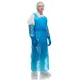 Фартук многоразовый HACCPER Evatex Profi Pack синий 0,1мм 30шт/уп (330115)