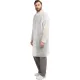 Халат на липучках 20гр/м2 р.XXL, белый, (10шт/упак),арт.406-878-003,к