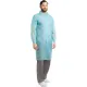Халат на липучках 20гр/м2 р.XL, голубой (10шт/упак),арт.406-878-006,к