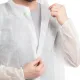 Халат на липучках 20гр/м2 р.XXL, белый, (10шт/упак),арт.406-878-003,к