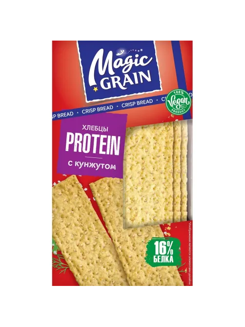 Хлебцы Magic Grain Protein с кунжутом, 160г