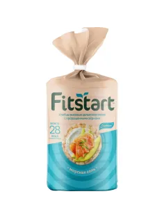 Хлебцы Fitstart Морская соль рисовые 90г