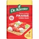 Хлебцы Dr.Korner Ржаные хрустящие с семенами льна, 100гх10шт/уп