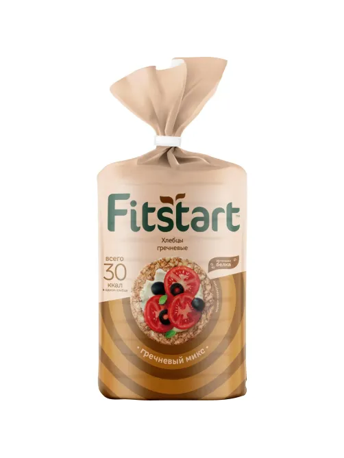 Хлебцы Fitstart Гречневый микс гречневые 90г