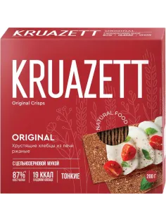 Хлебцы Круазетт ржаные тонкие к/п 200 г