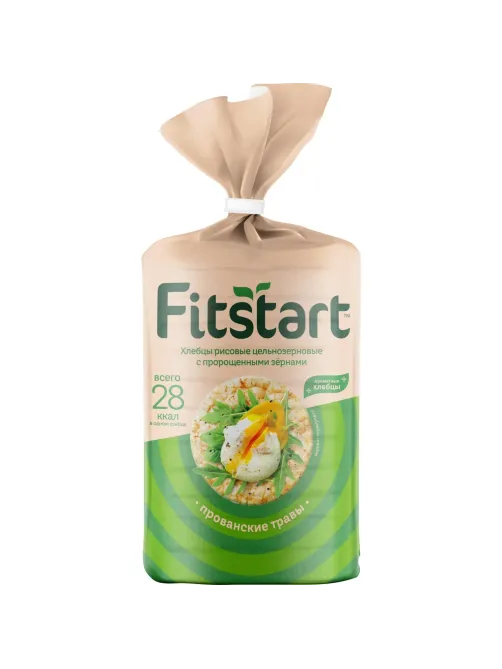 Хлебцы Fitstart Прованские травы рисовые 90г