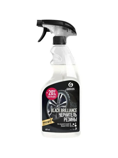 Профхим авто чернитель/блеск резины силик Grass/Black Brilliance, 0,6л_т/р