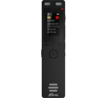 Диктофон цифровой Ritmix RR-155 16Gb Black, MicroSD