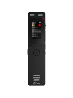 Диктофон цифровой Ritmix RR-155 16Gb Black, MicroSD