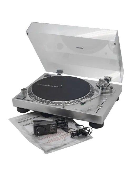 Виниловый проигрыватель Audio-Technica AT-LP120XUSBSV, прямой привод, USB