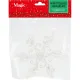 Игрушка Украшение НГ подвесное Снежинка полипропилен 1,5x12x12см арт.89130