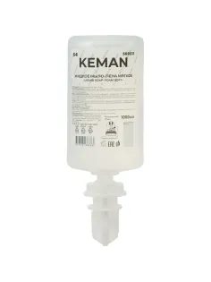 Картридж с жидким мылом пена KEMAN LIQUID SOAP мягкое S4 1000мл 500511