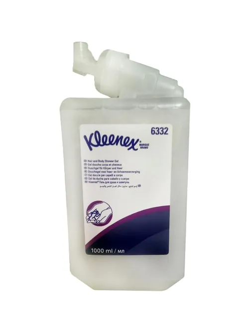 Картридж с гелем для душа и шампунем KK Kleenex 6 кассет. 1л. 6332