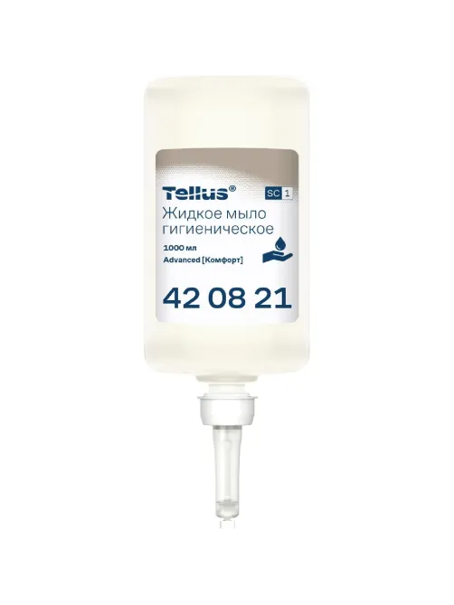 Картридж с жидким мылом Торк/Tellus S1 Прем мыло-гель 1л, 420820/420821