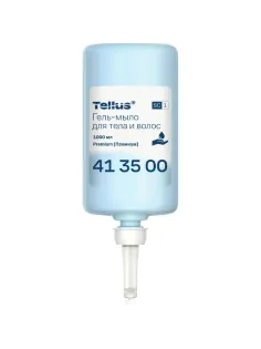 Картридж с жидким гель-мылом Tellus Premium SC1 д/тела и вол 1000мл _413500