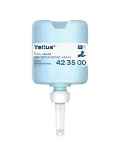Картридж с жидким гель-мылом Tellus Premium SC2 д/тела и волос 475мл_423500