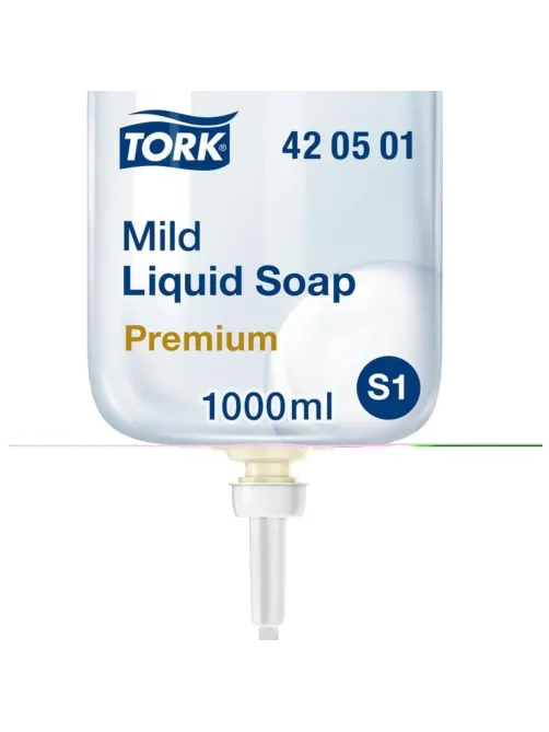 Картридж с жидким мылом Tork S1 крем 1л, 421501/420501