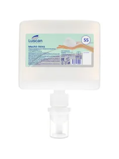 Картридж с жидким мылом пенное нейтральное Luscan Prof Optima S5, 1л