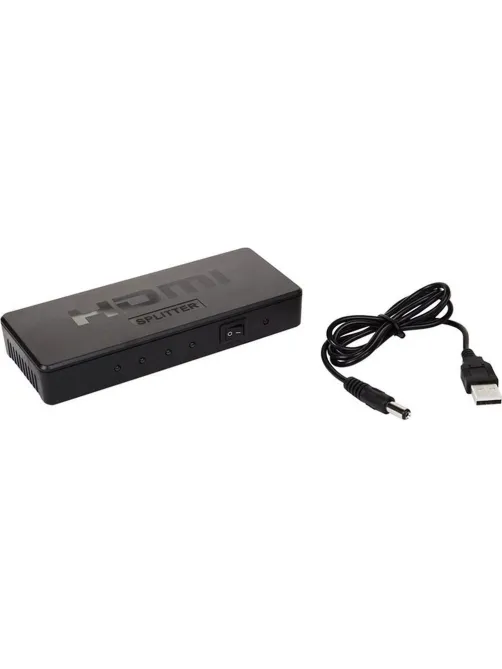 Делитель Rexant HDMI 1x4 пластиковый корпус (17-6952)