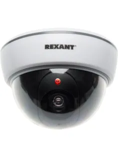 Муляж камеры REXANT внутренний, купольный, белый
