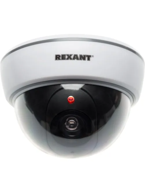 Муляж камеры REXANT внутренний, купольный, белый