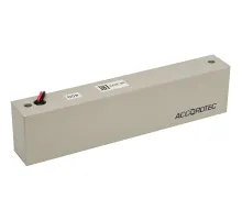 Замок электромагнитный Accordtec ML-400 К с уголком, цвет серый