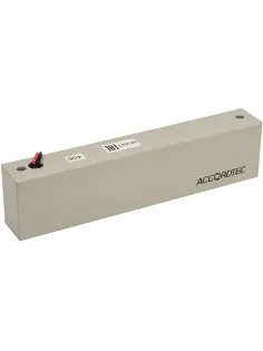 Замок электромагнитный Accordtec ML-400 К с уголком, цвет серый
