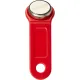 Электронный ключ Bigtech Touch Memory (iButton) DS 1990 красный  (уп.100шт)