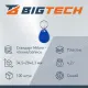 Брелок бесконтактный Bigtech EM-Marine чтение, с номером синий (100шт/уп)