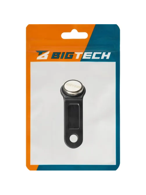 Электронный ключ Bigtech Touch Memory (iButton) DS 1990 черный (уп.10шт)