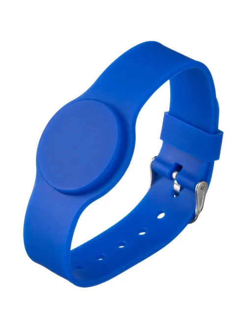 Браслет доступа (RFID-браслет) Bigtech Mifare 1К, с застежкой (синий)