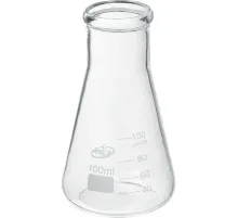 Колба коническая КН-3-100-34, с дел., ТС,  ГОСТ 25336-82 Apexlab